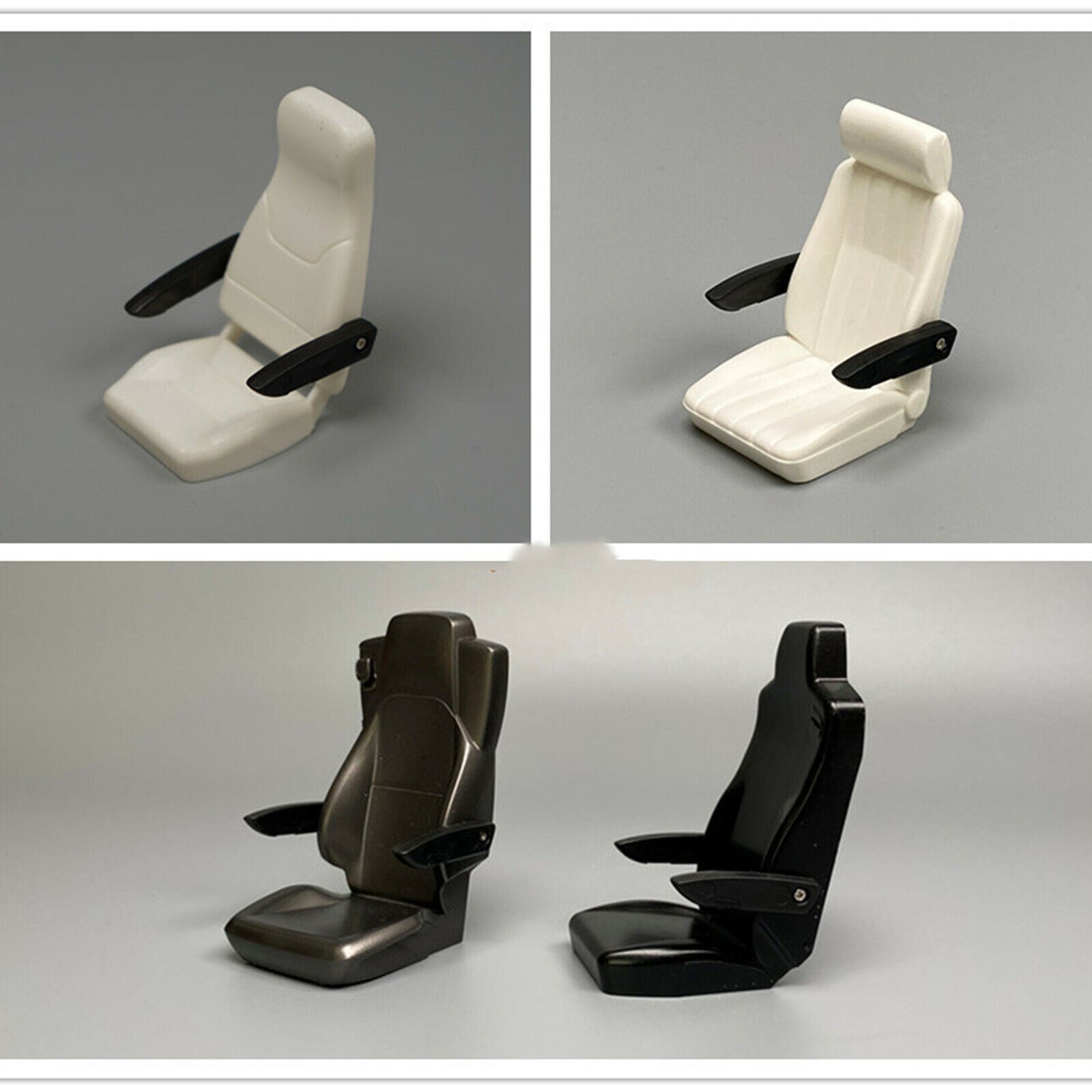 Interior Armrest 2Pair for Tamiya Tractor Mercedes-Benz Scania Volvo 1/14 RC Car