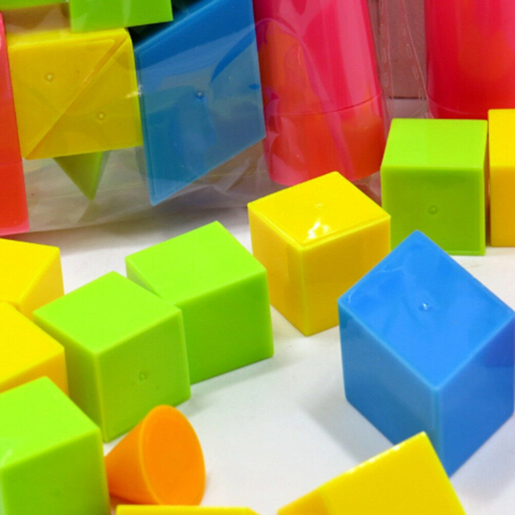 16Pcs/Set Educational Toys Mathematics Geomet LAJ Xz