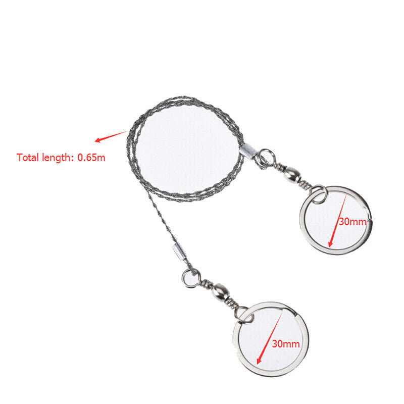 outdoor camping tool high strength steel pocket wire fret saw hiking adve.l8
