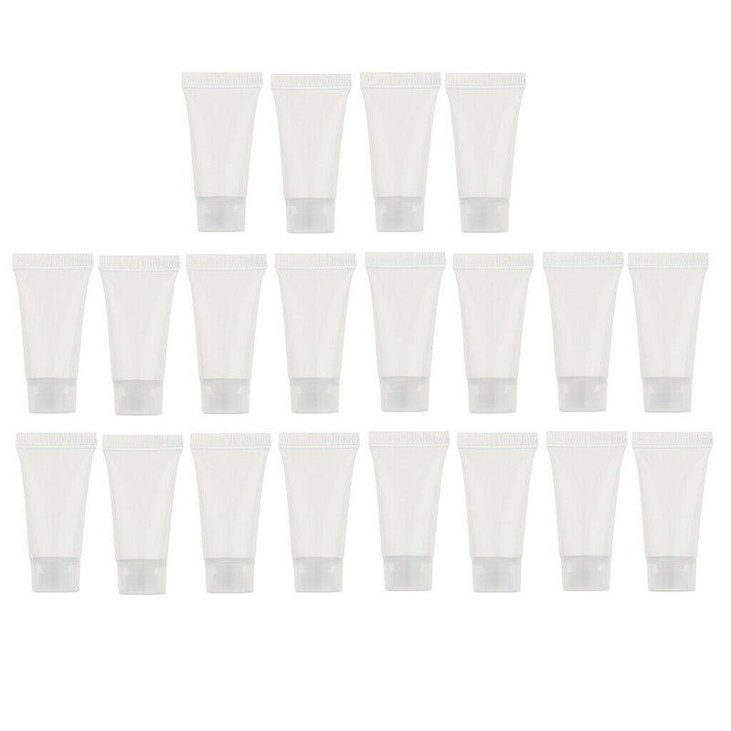 20pcs 30ml Travel Bottles Plastic  Container Tubes Makeup