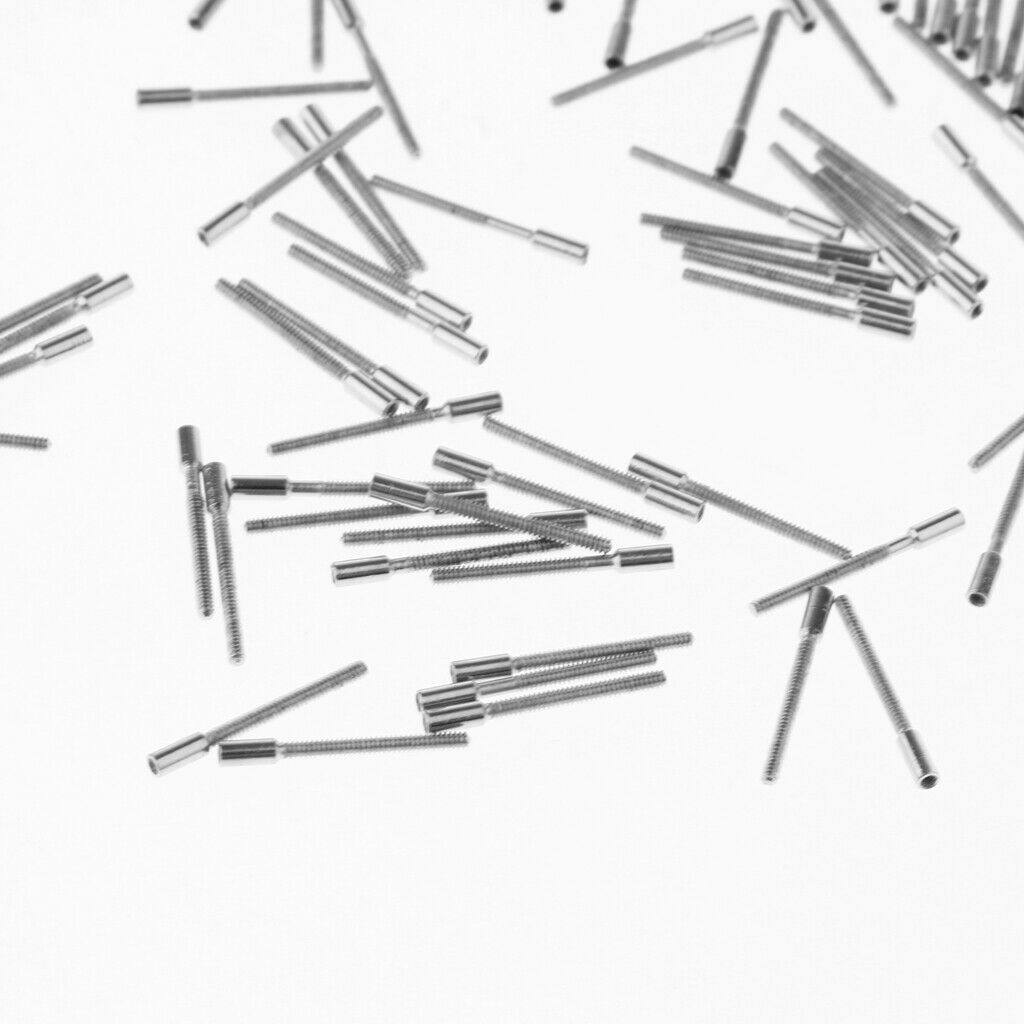 100pcs Bulk Wristwatch Pocket Watch Stem Winding Extensions Bar 8mm Repair