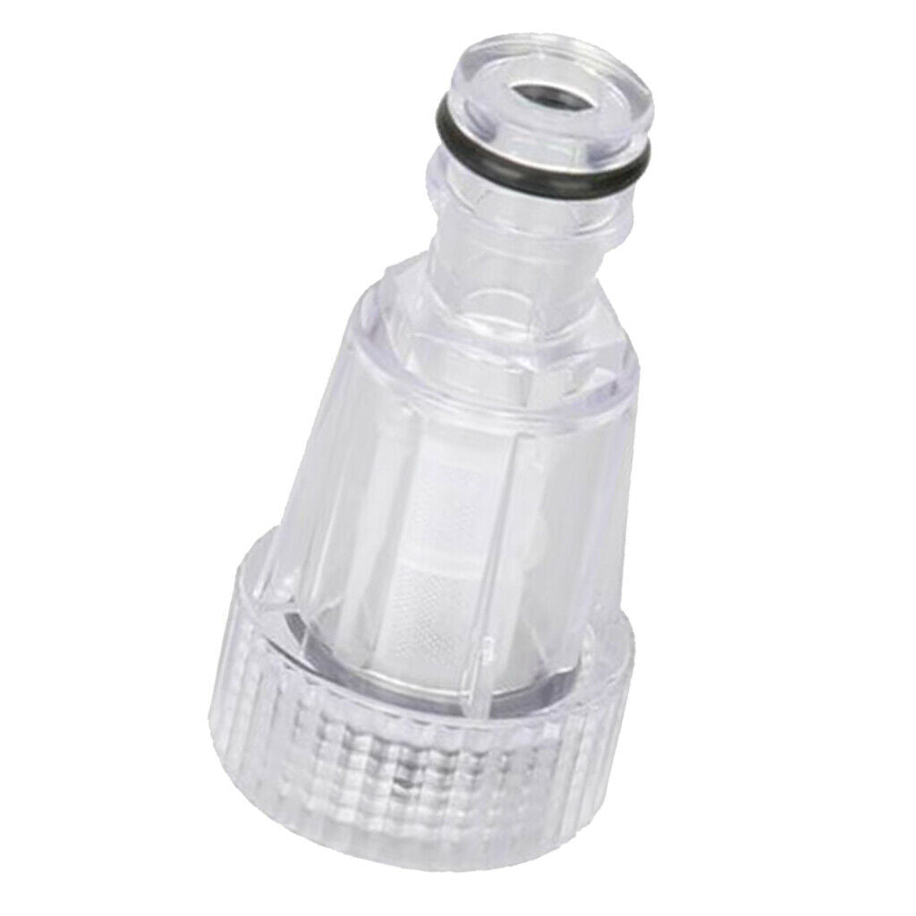 Transparent Plastic Water Input Filter Supplies f/ Pressure Washer Pump