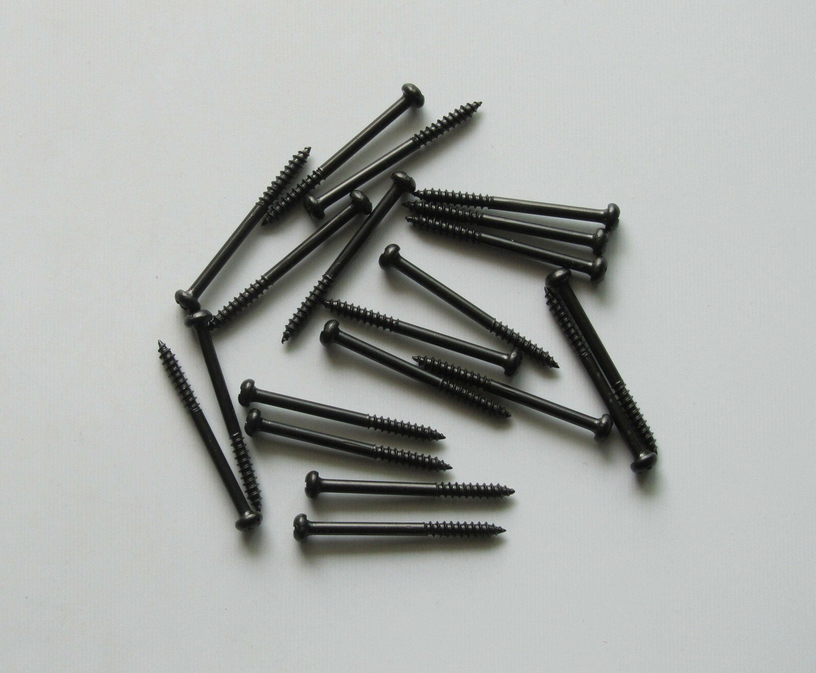 50pcs Black Bass Pickup Mounting Screws for Precision Bass Jazz Bass P90 Pickups
