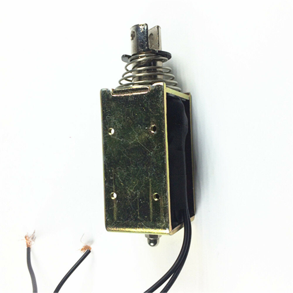 JF-1264B 12VDC 2.5A 10mm 55N Open Frame Solenoid Electromagnet Push/Pull type