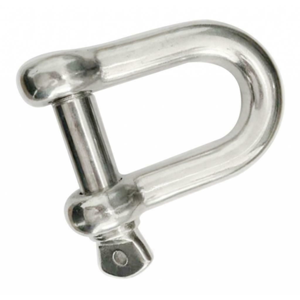 Marine Boat Sail Anchor Chain Rigging D Shackle Pin 304 Stainless Steel 20mm