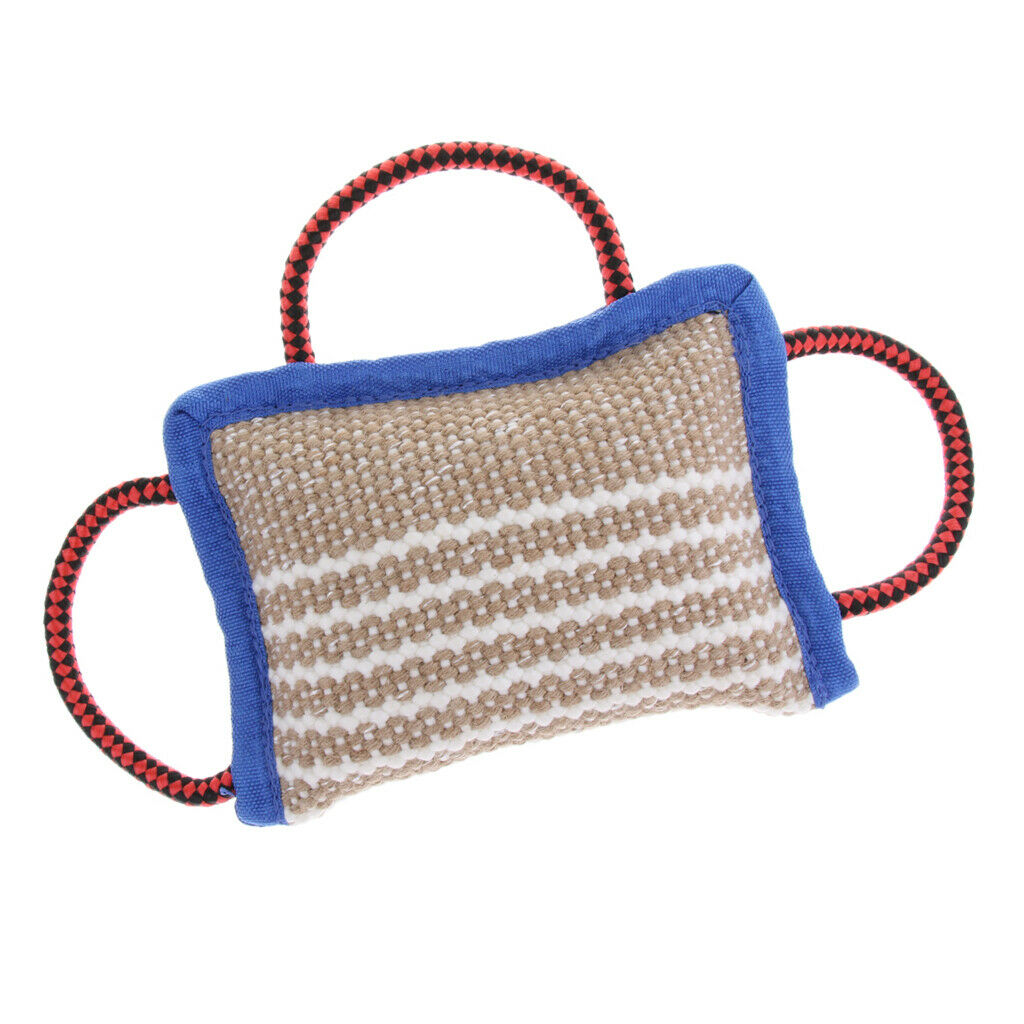 Pet Bite Pillow Dog Training Bite Tugs Bite Arm Sleeve High Quality Blue L