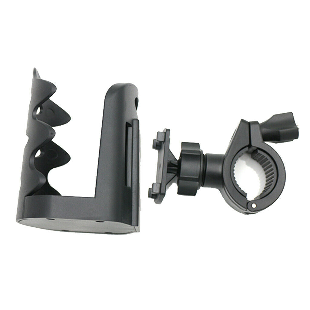 Black ABS Adjustable Drink Cup Holder Release Stand Universal ATV Accessory