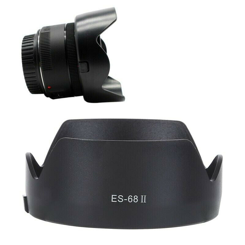 for camera EF 50mm f/1.8 STM 49mm Lens ES-68II Lens Hood Shade'USDT xJSJCA