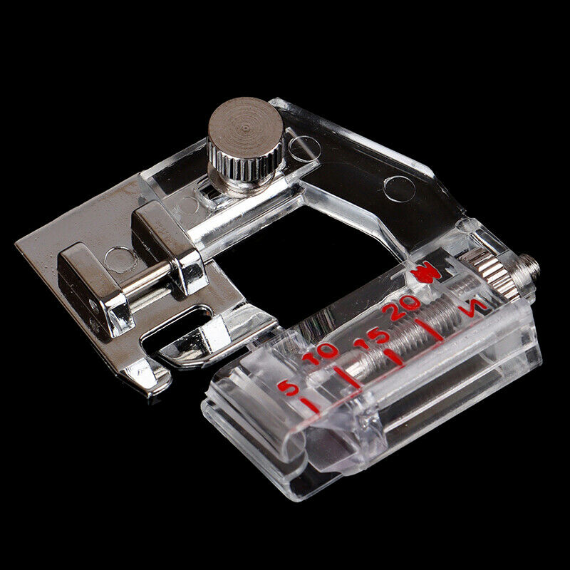 Adjustable Bias Tape Snap Binder Foot Sewing Machine Part Presser Fe.l8
