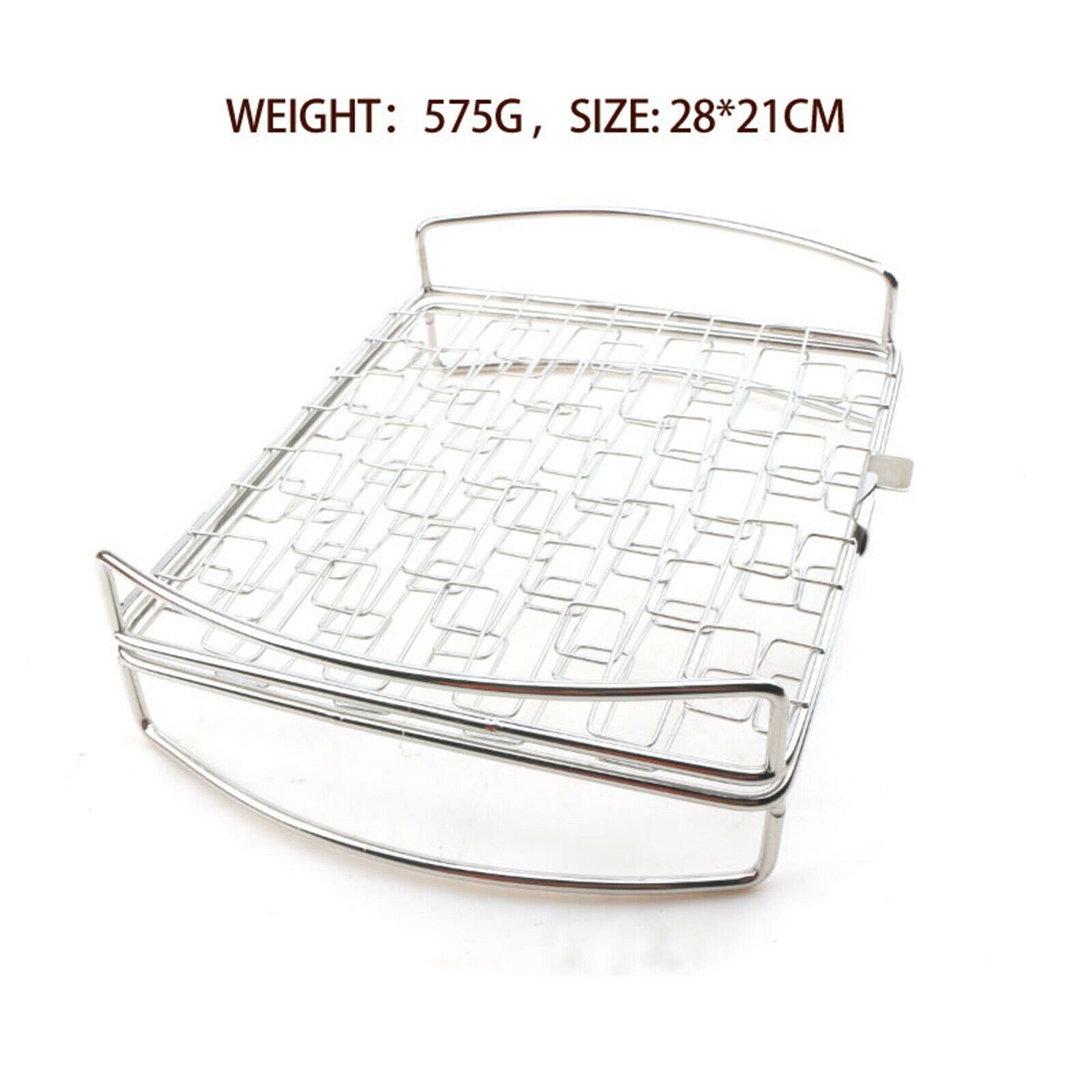 Portable Barbecue Grilling Basket Fish Meat Steak Foldable Grill Net Tool