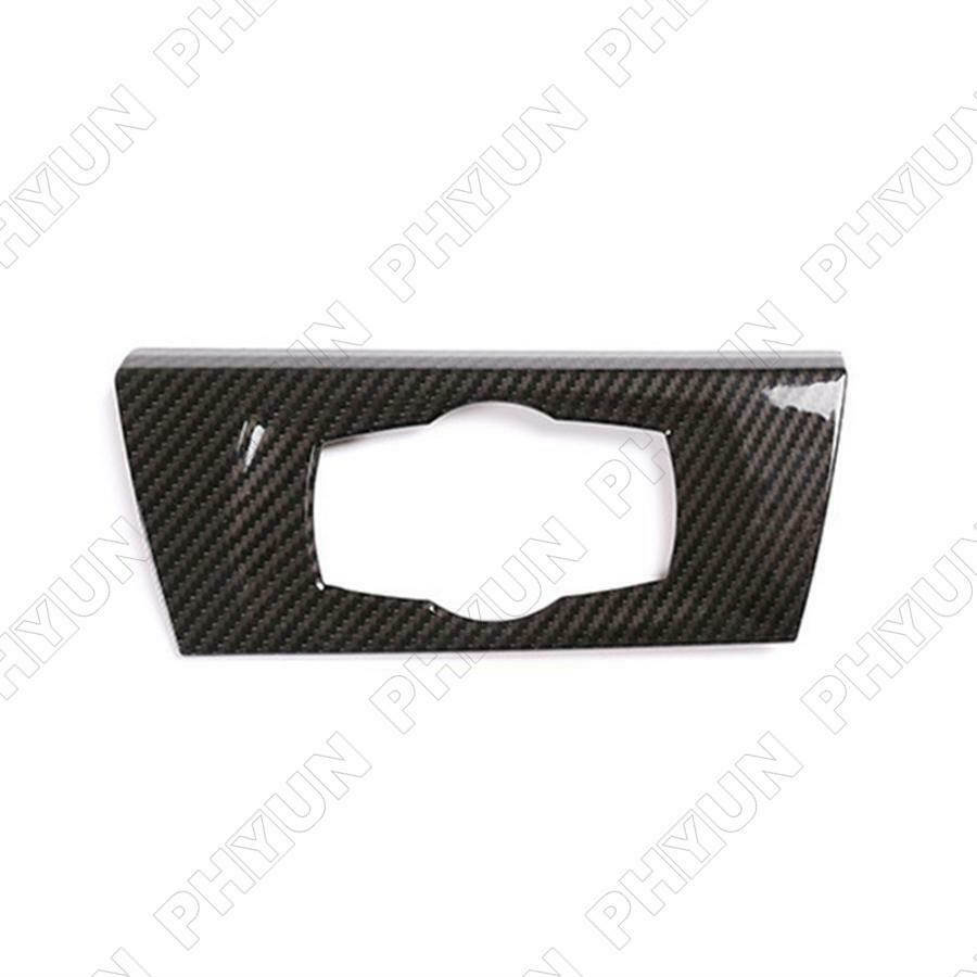 For 2005-12 BMW 3 Series E90 Sedan Headlight Switch Frame Trim Carbon Fiber Look