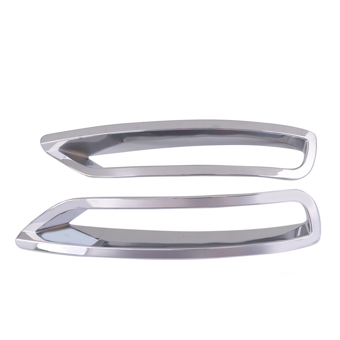 Chrome ABS Fog Light Lamp Cover Trims Fit For Subaru Forester 2014-2018