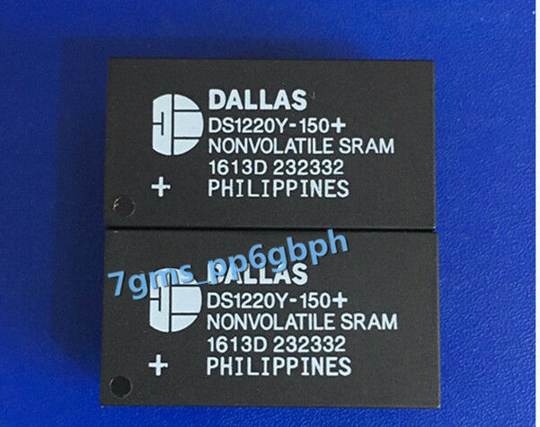 2PCS DALLAS DS1220Y-150 DS1220Y DIP 16k Nonvolatile SRAM