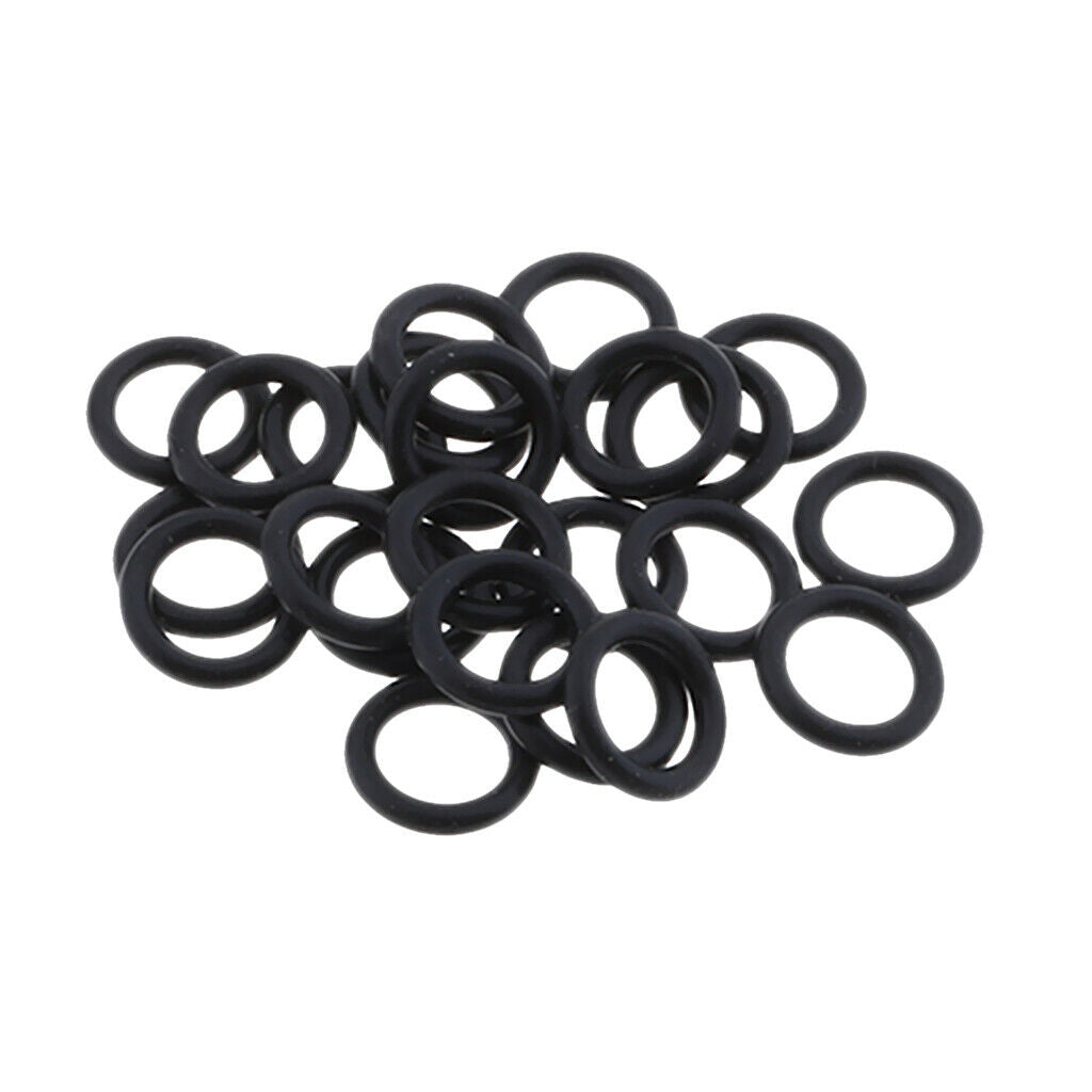 25Pcs Rubber Engine Drain Plug/Oil Pump Cap O-Ring For