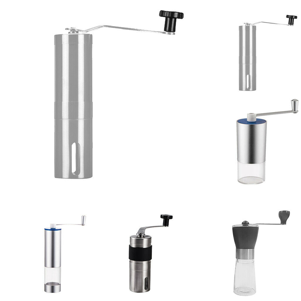 Manual Coffee Grinder Coffee Mill - Very Convenient to Carry, with Adjustable