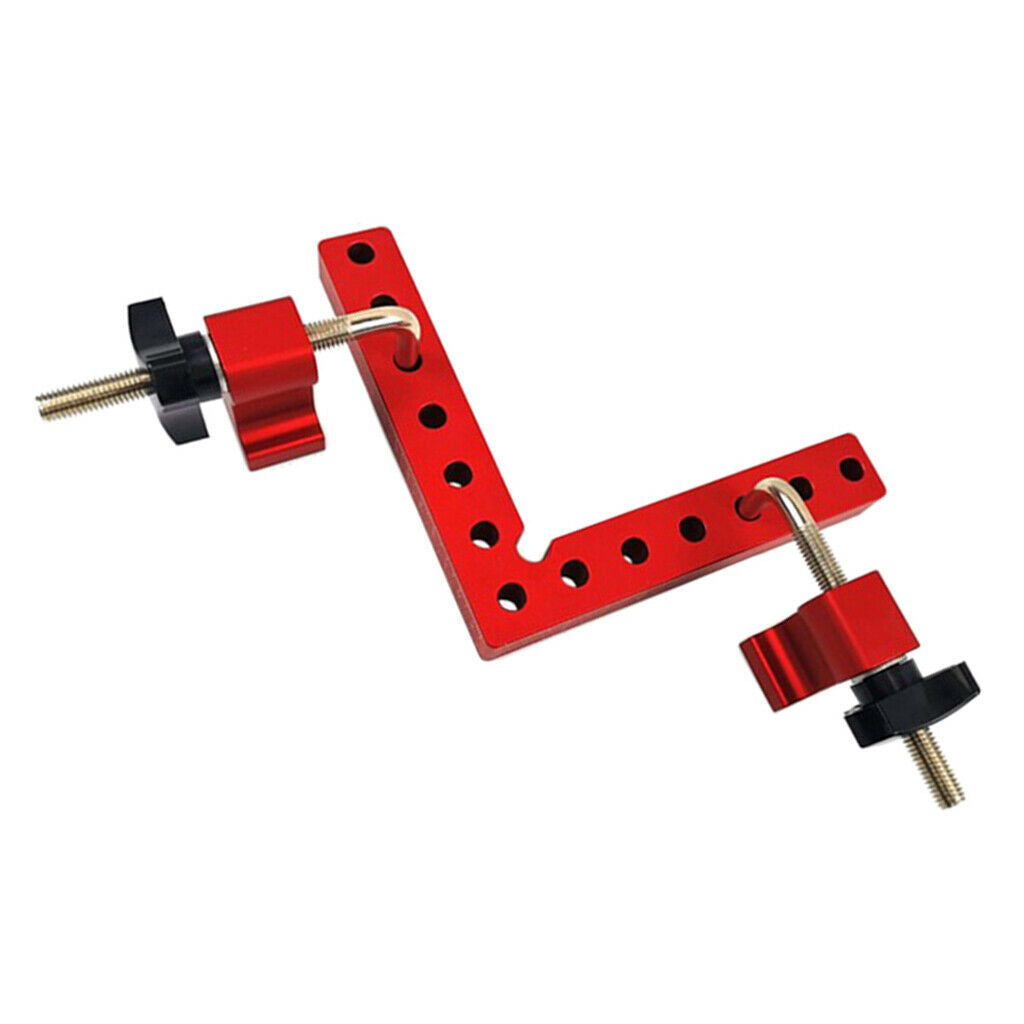 2 Set Aluminium Alloy 90 Degree Positioning Squares Right Angle Clamp 140mm