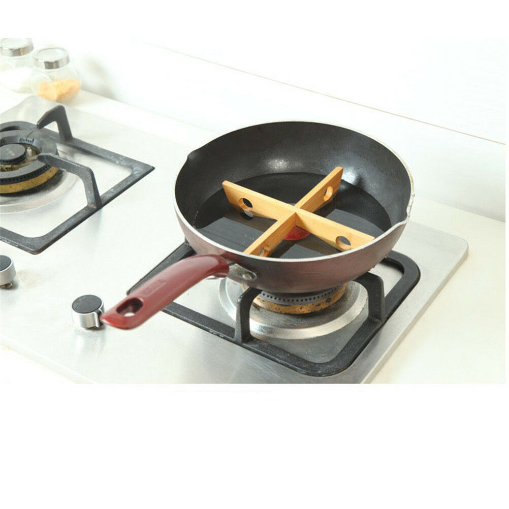 Bamboo Foldable Non-slip Heat Resistant Pad Holder Pot Mat Holder Pan Mats DDAU
