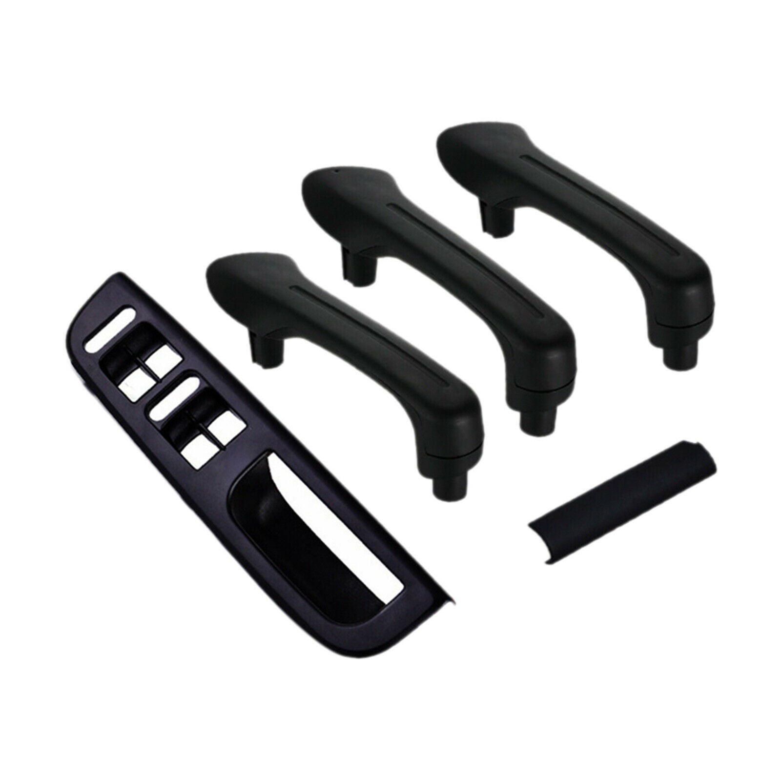 Car Door Grab Handles w/Window Switch Bezel Bcracket Fit for 1999-2004