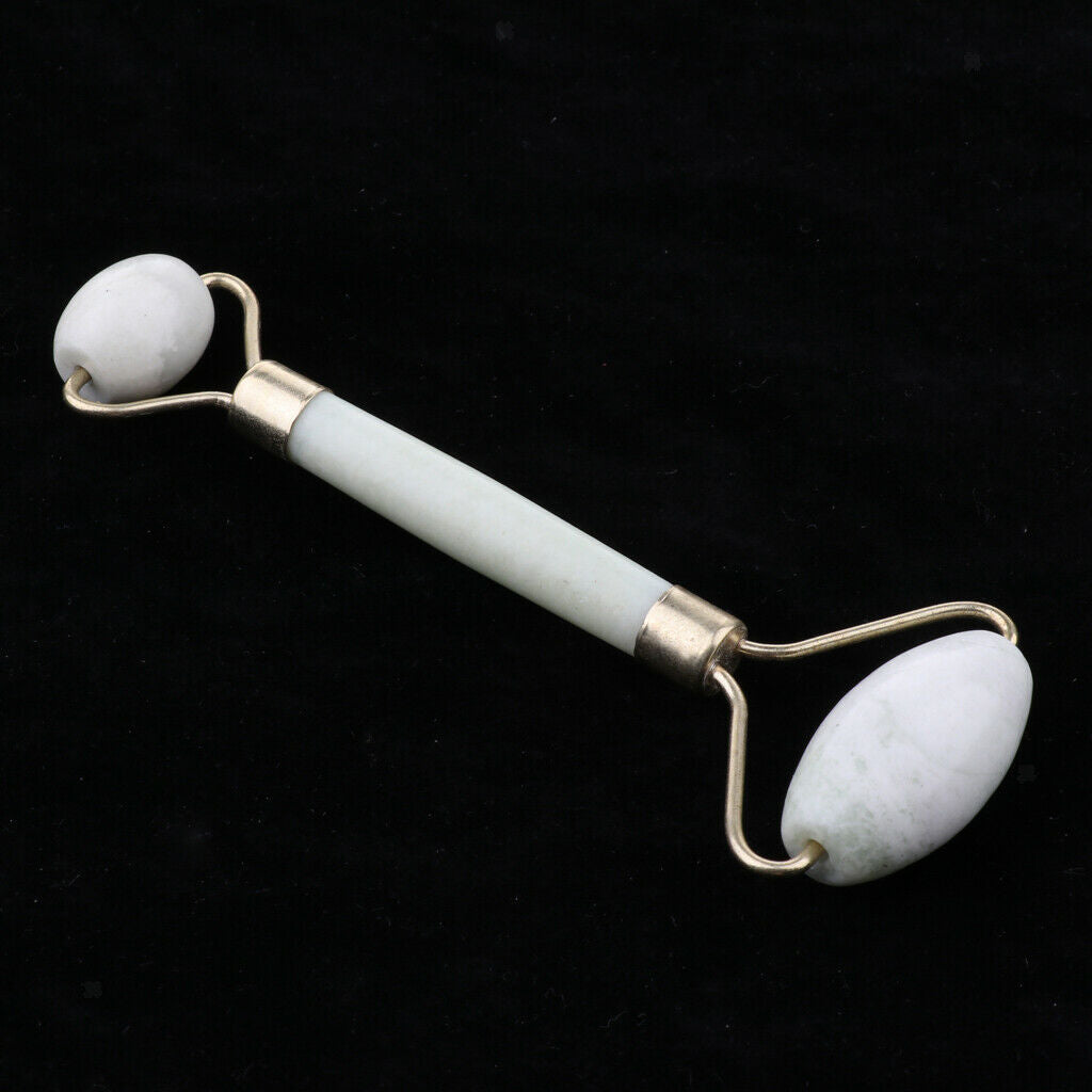 1 Piece Natural Jade Stone Facial  Roller Massager for Men Women Kids Care