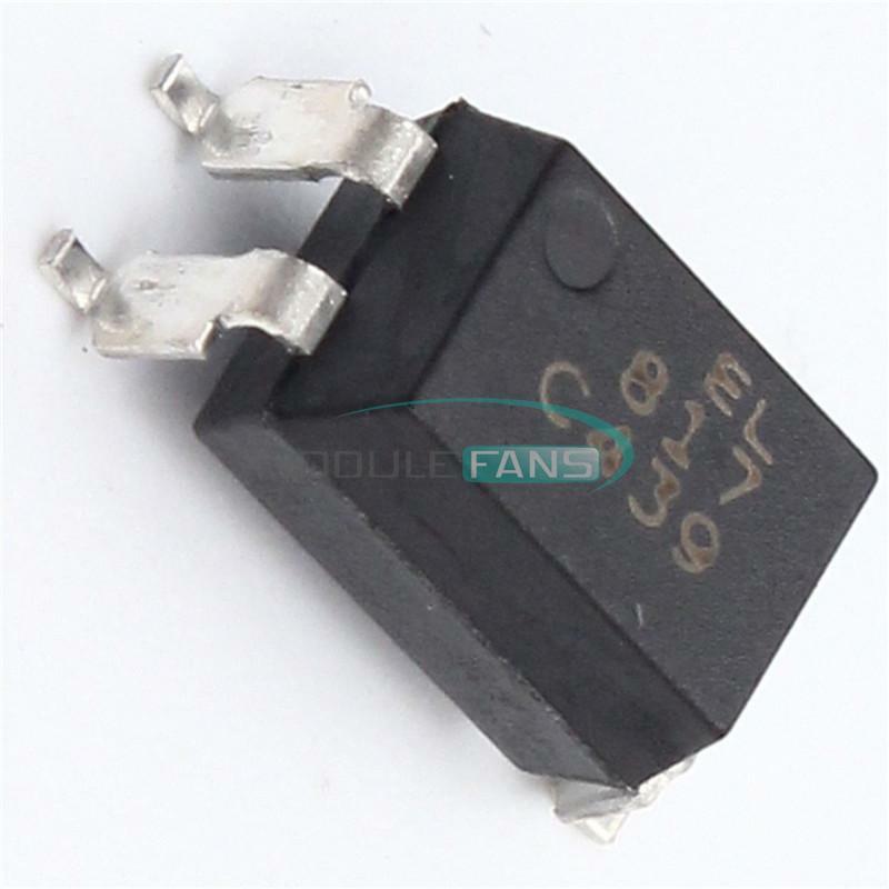 20PCS OPTOCOUPLER SHARP SOP-4 ( SMD-4 ) PC817 PC817C