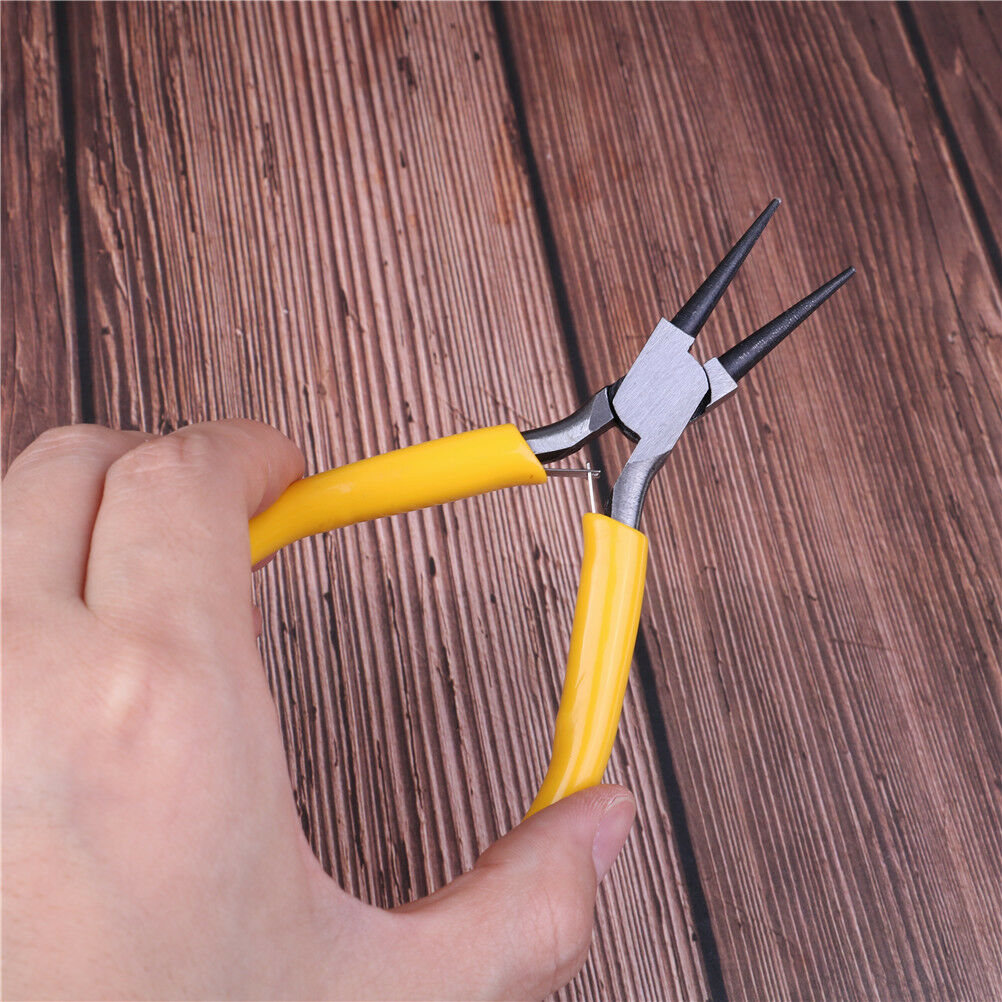 Mini Round Nose Jewelry Pliers Practical Jewelry Handmade Carbon Steel DIY To Lt