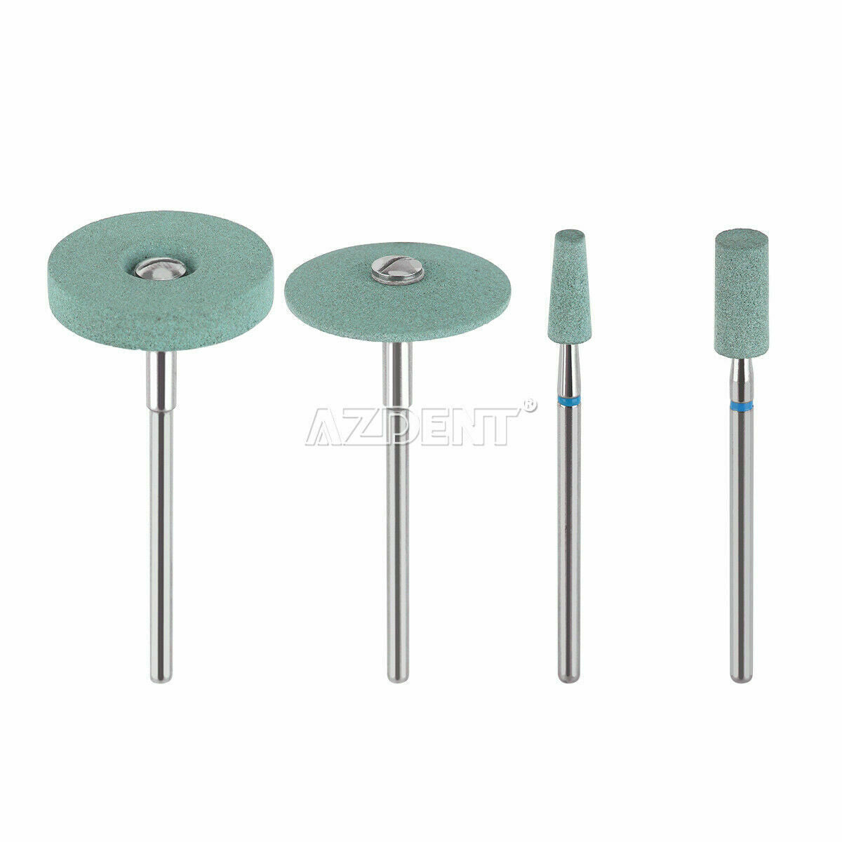 4pcs/set Dental Lab Ceramic Diamond Grinder Zirconia Porcelain Polisher 2.35mm