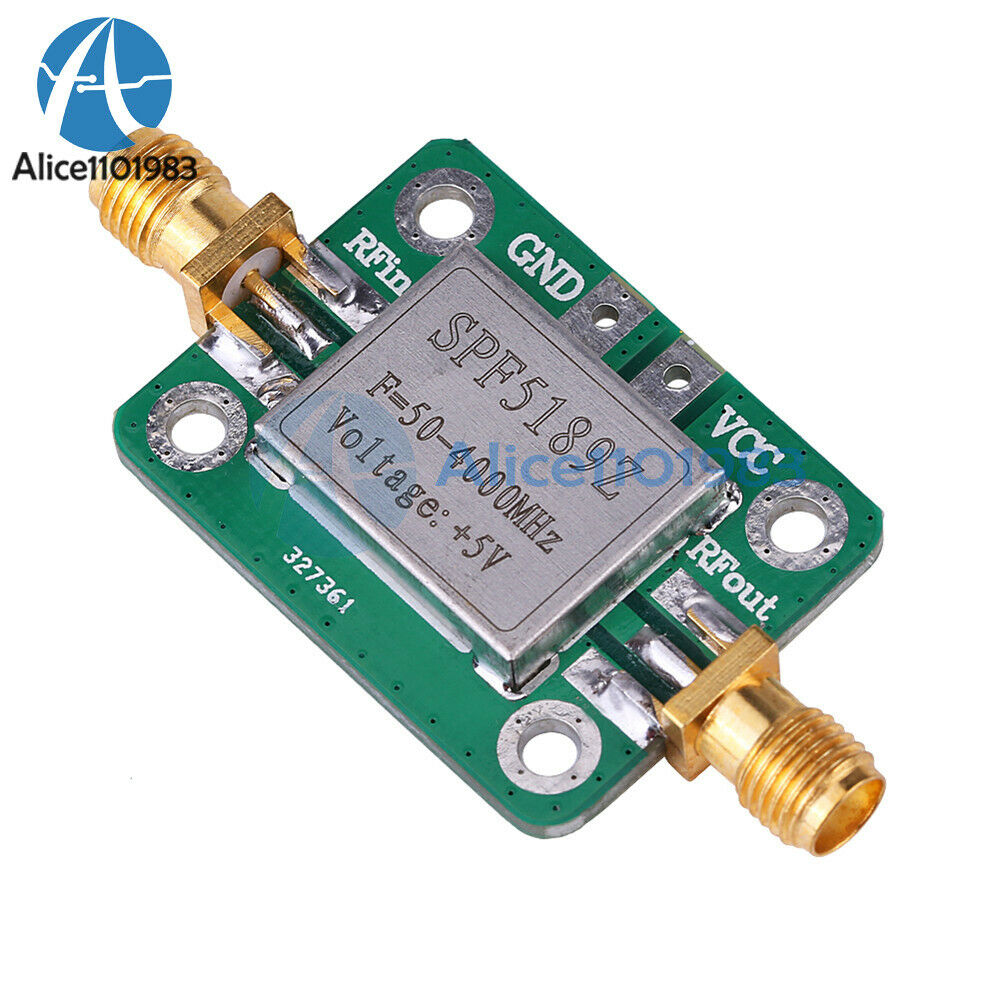 2PCS LNA 50-4000MHz RF Low Noise SPF5189 NF = 0.6dB Amplifier Signal Receiver
