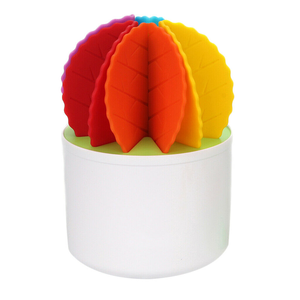 Cactus Drinks Coaster Silicone Cup Tea Mat Holder Mug Glasses Set Colorful