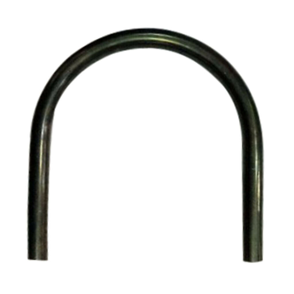 230mm Steel Flat Rear Seat Frame Hoop Safety Grab Bar Hand Rail for Cafe Racer