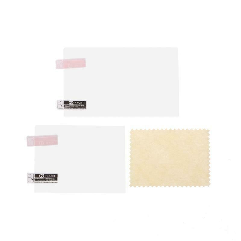 Clear Film Top+Bottom LCD Screen Protector For New 3DSLL/XL Console