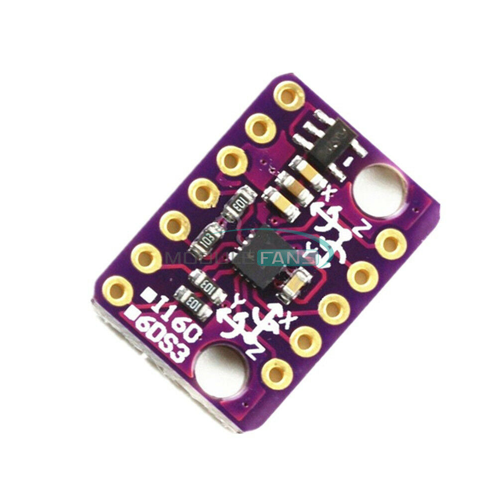 6-axis Rate Gyro BMI160 6DOF Gravity Accelerometer Sensor Module IIC SPI MF