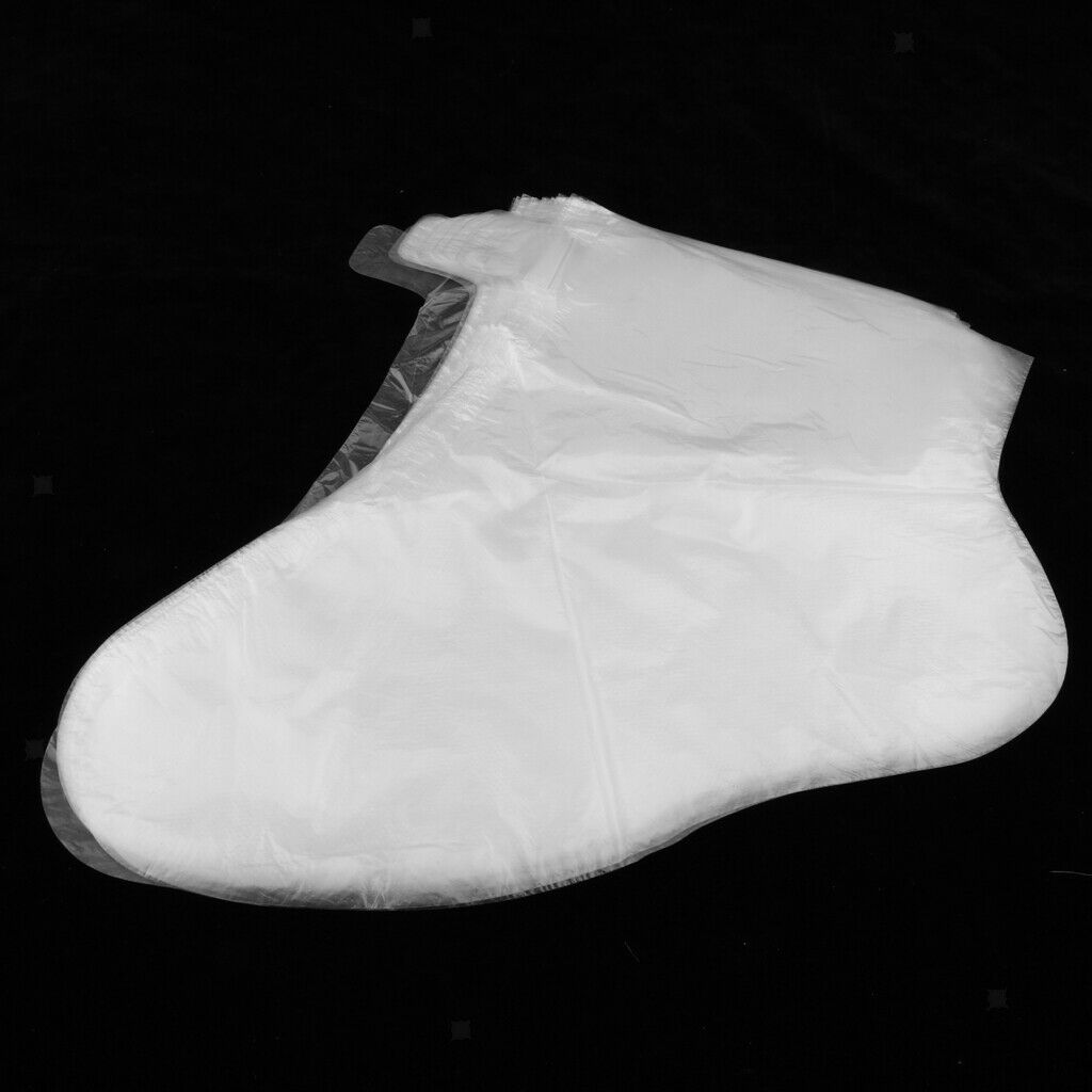 400 Pcs Disposable Plastic Foot Socks Paraffin Wax Foot Bath Liners Bags