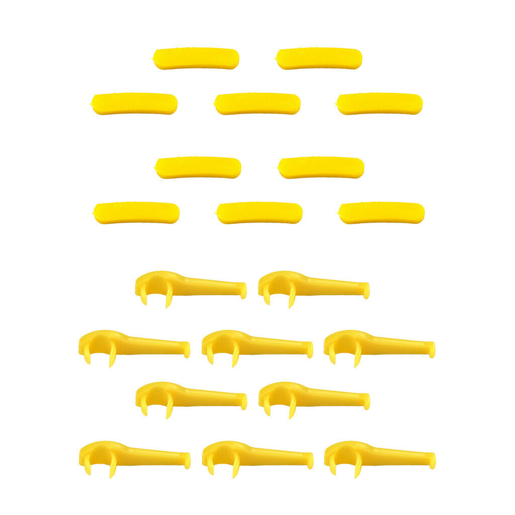 10 Pieces Yellow Gasket Rim Protectors Tire Changer Bird Head Remover Pad