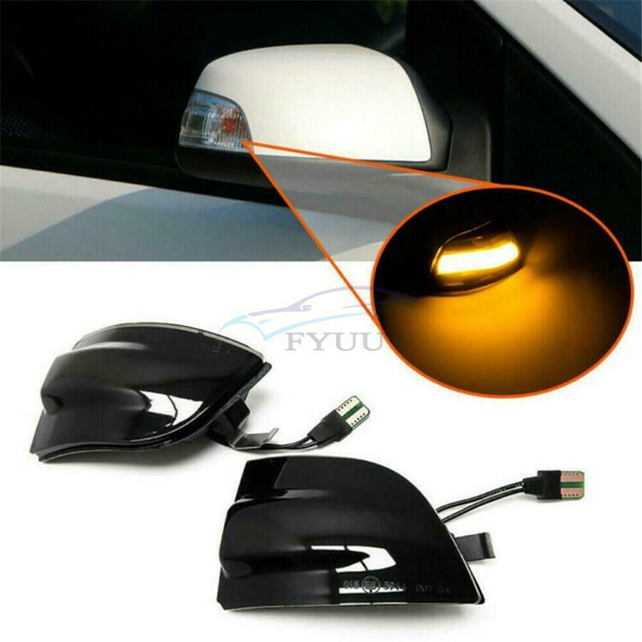 For Ford Focus 2 MK2 04-08 C-MAX Car LED Dynamic Rearview Mirror Sequence Lights
