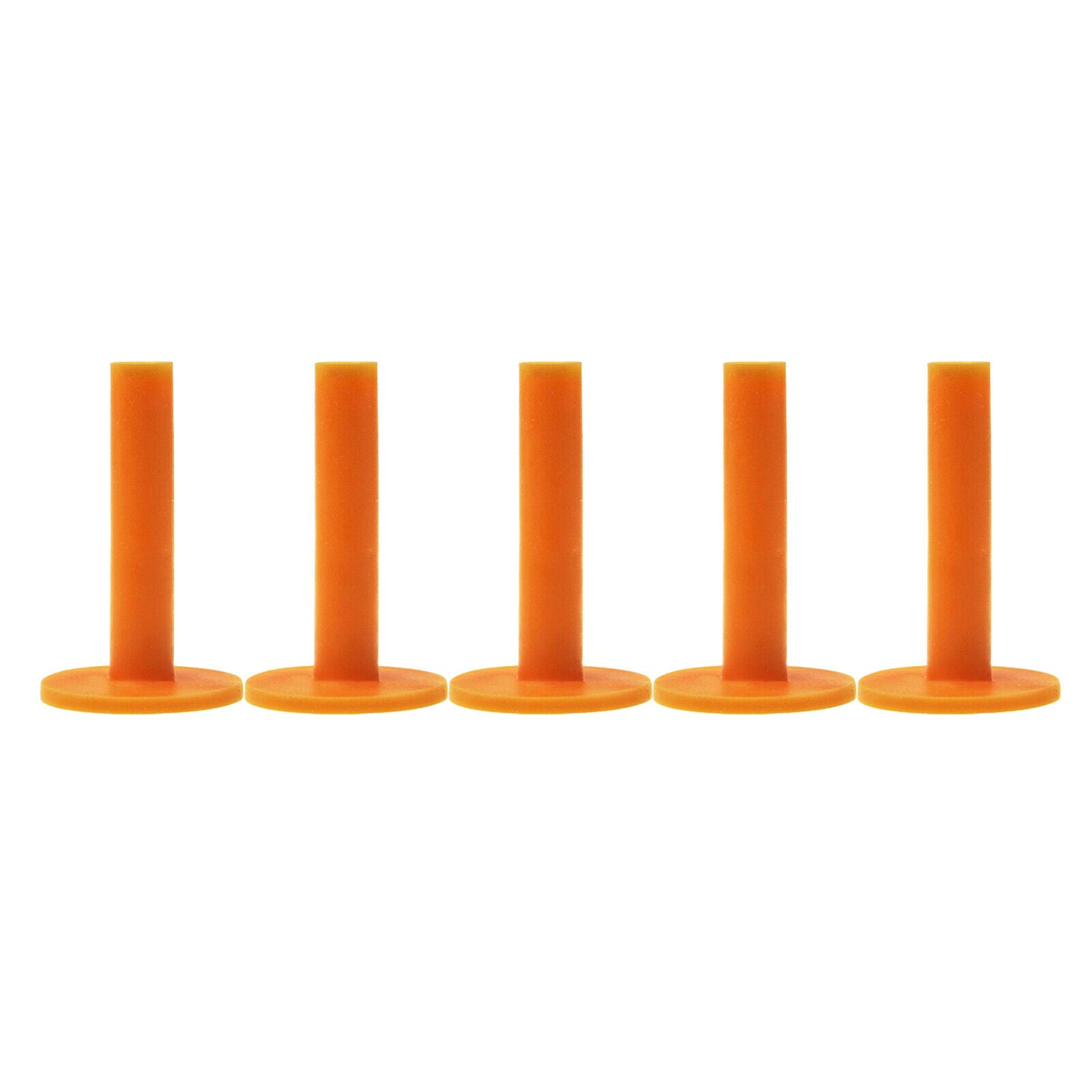 2X 5pcs Rubber Driving Golf Tees Holder Rubber Driving Range Practice  85mm
