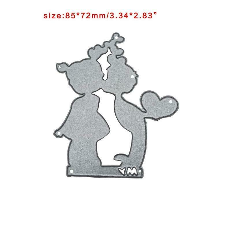 Kids Metal Cutting Dies Stencil DIY Scrapbooking Album Paper Card Template Mold