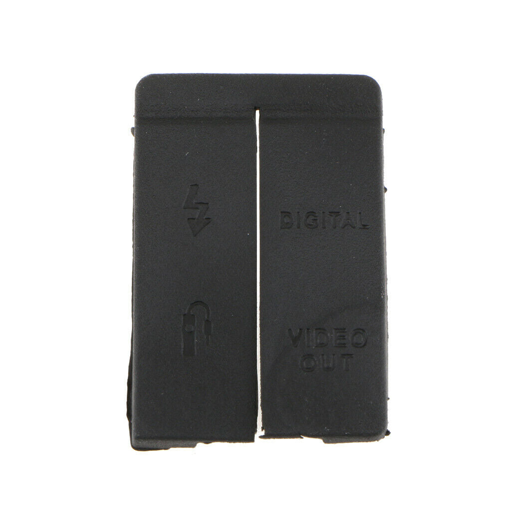 For Canon 5D Comms AV USB   - RUBBER DUST DOOR LID   COVER REPLACEMENT