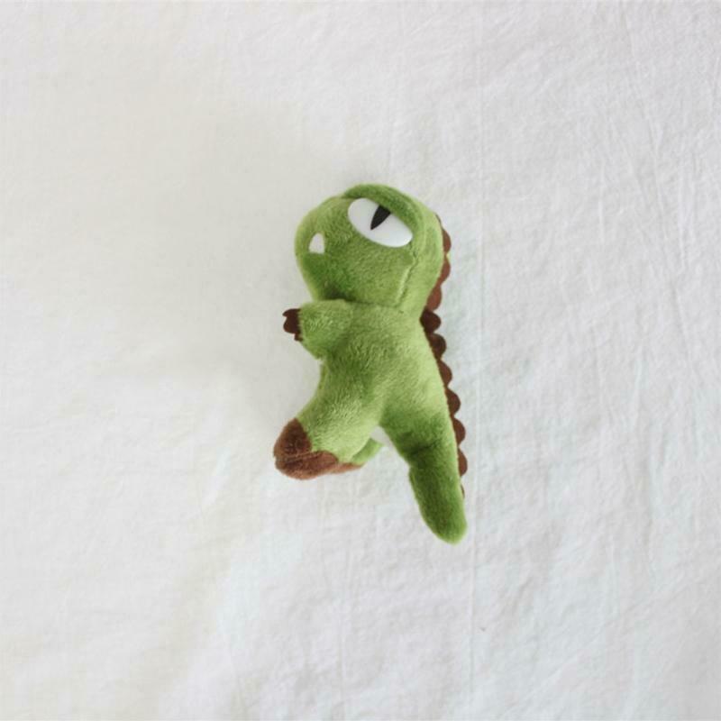 Stereoscopic Dinosaur Brooch Plush Cartoon Pin Clothes Bag Hat Accessories