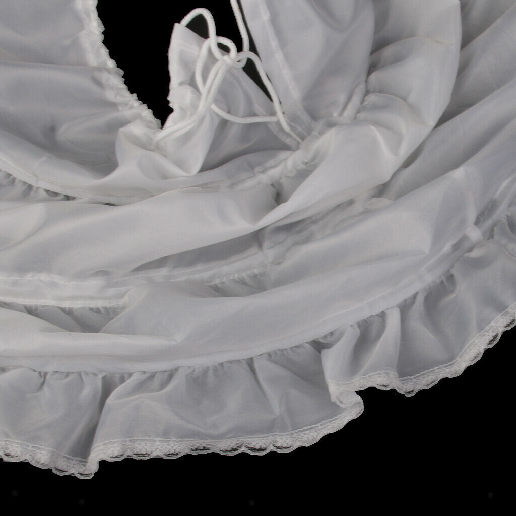 Flower Girl Children A-Line Crinoline Petticoat Slips Underskirt Age 2-14