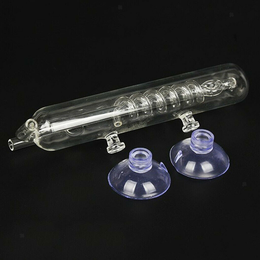 Aquarium Aquarium Glass CO2 Monitor Glass Spiral