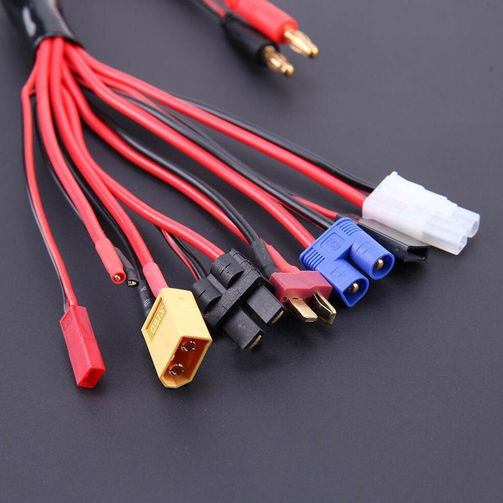 8 in 1 Lipo Battery Charger Multi Charging Plug Convert Cable for RC Car