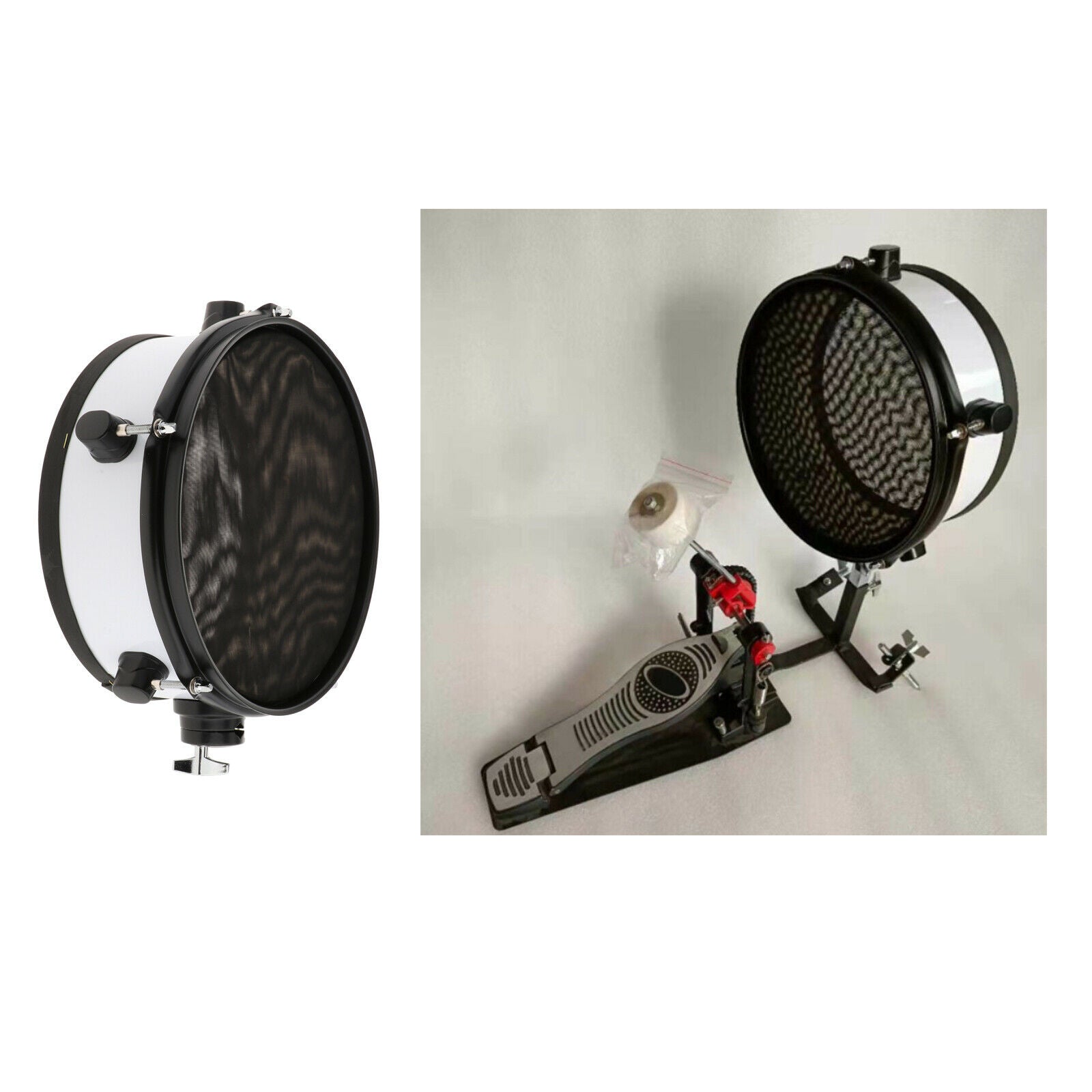 Practice Drum Portable Volume Drumhead Drum Mute for Training Beginner