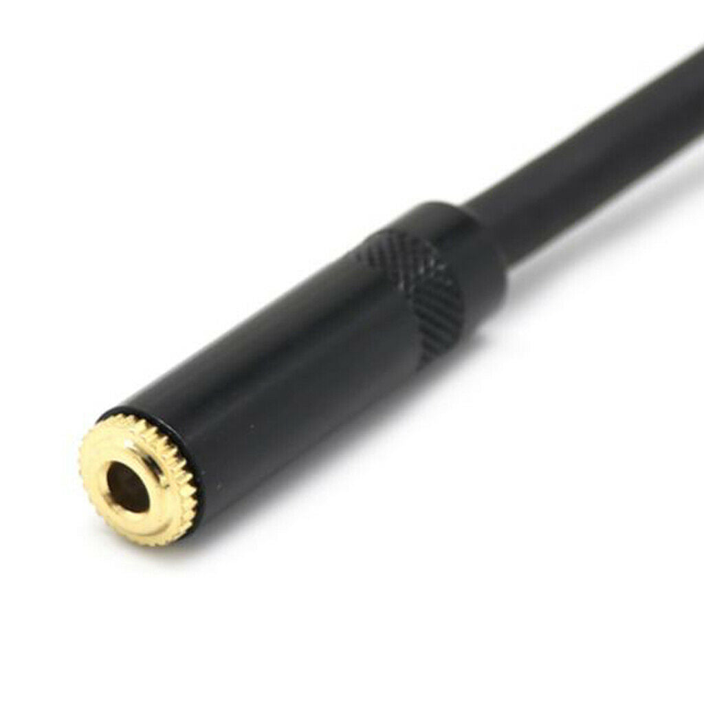 3.5mm Stereo Female to XLR Female Microphone Amplifier Adapter Cable 0.2m