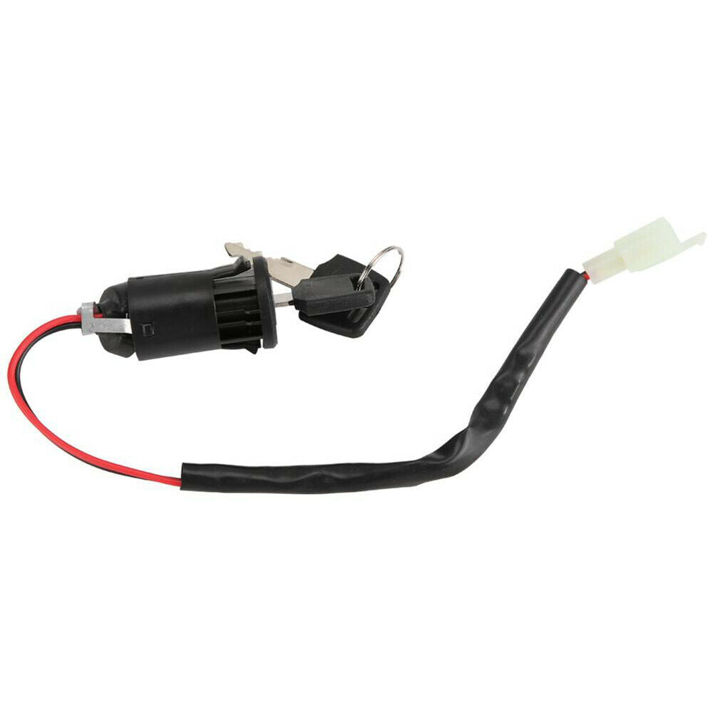 Universal Motorcycle Ignition Barrel Key Switch Electric Scooter 2 Wire On/Off