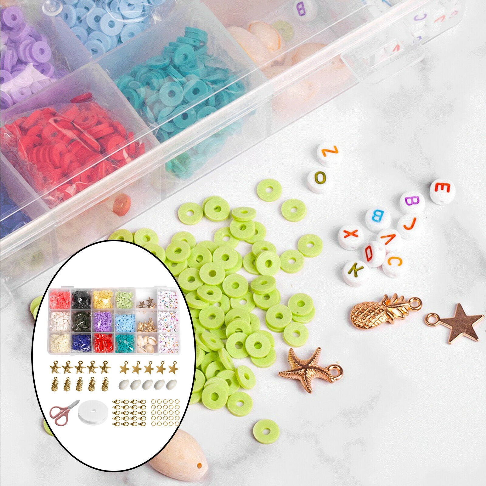 All in One Jewellery Making Set Handmade DIY Beading Crafting Wide Use