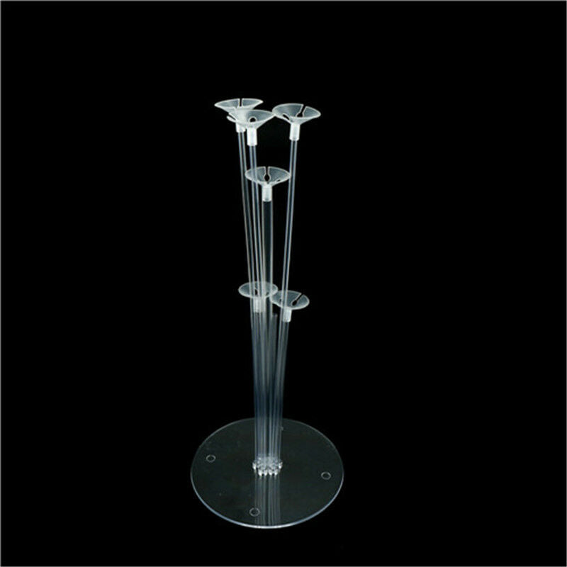 1 Set Sucking Plastic Balloon Column Base For Wedding Birthday Party Dec.DD