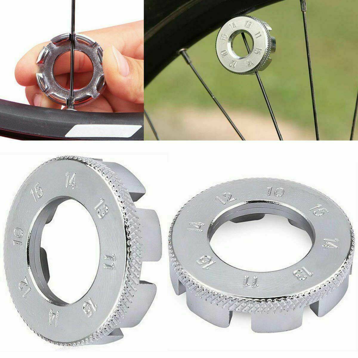 Bicycle Bike 8 Way Spoke Nipple Key Wheel Rim Wrench Cycle Bicycle Repair Tools~