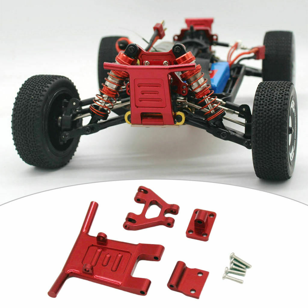 Front Guard & Bumper for Wltoys 124016 124018 124019 Crawler Car Buggy Red