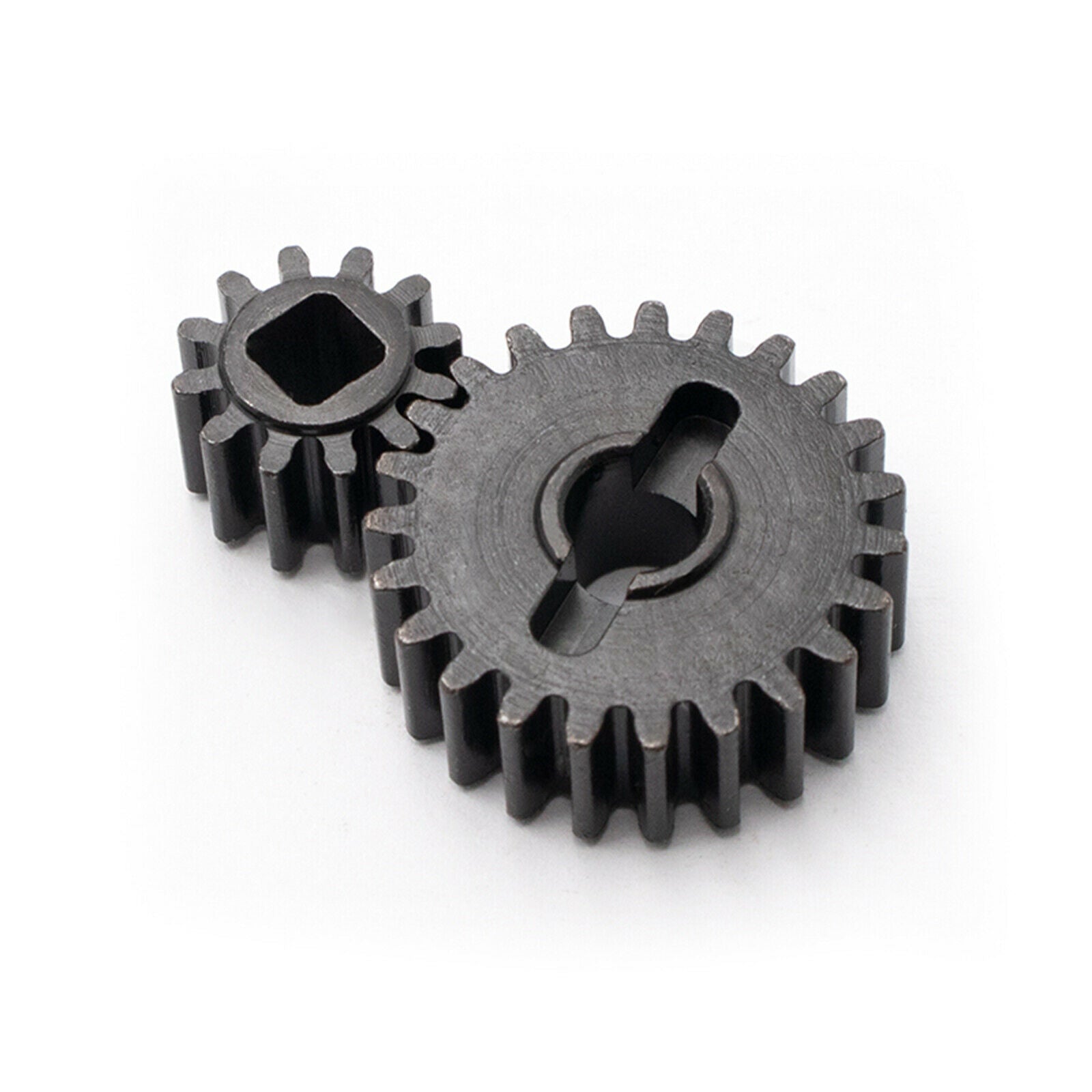For Axial Capra UTB RC Crawler KYX Portal Axle Steel Teeth 32P 23T/12T Tooth Kit