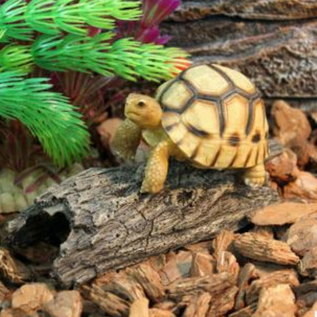 Aquarium Fish Tank Decorations Turtle Lizard Underwater Hide Out Place